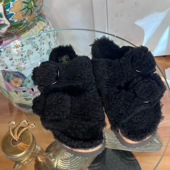 Birkenstock Arizona Teddy Sandals - Picture 4 of 8